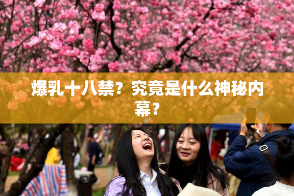 爆乳十八禁？究竟是什么神秘内幕？