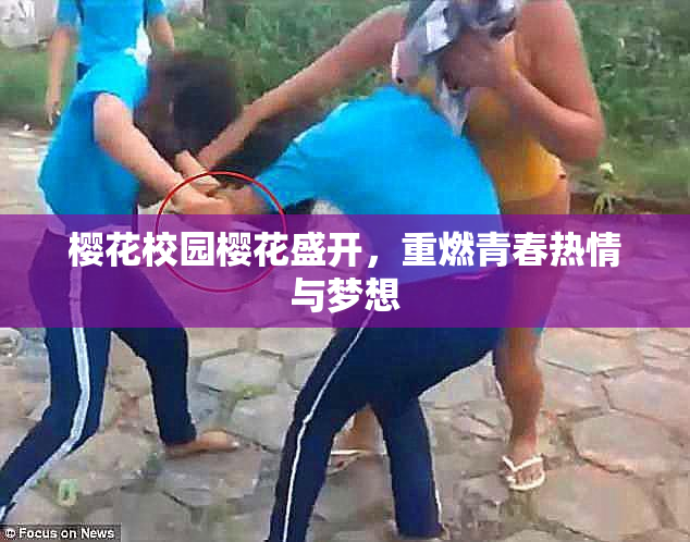 樱花校园樱花盛开，重燃青春热情与梦想