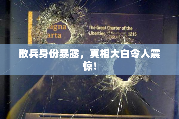 散兵身份暴露，真相大白令人震惊！