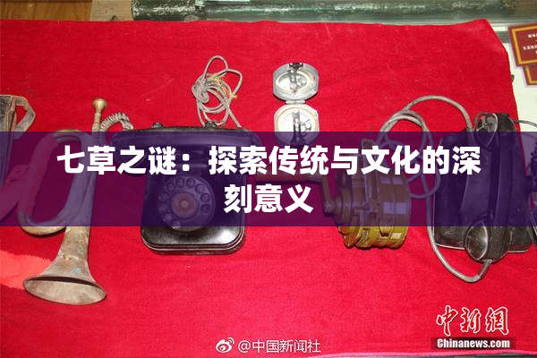 七草之谜：探索传统与文化的深刻意义