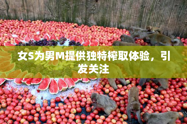 女S为男M提供独特榨取体验，引发关注