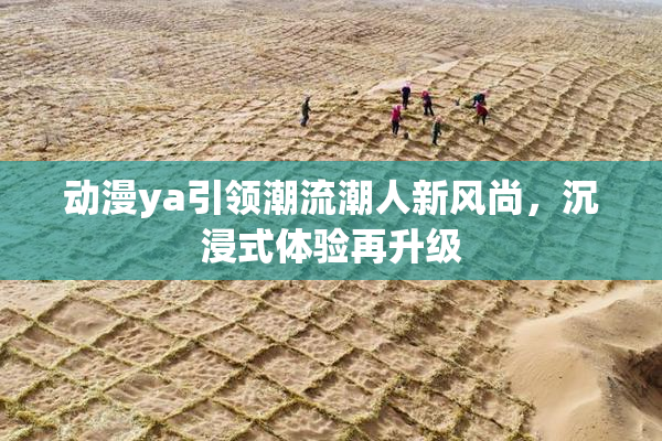 动漫ya引领潮流潮人新风尚，沉浸式体验再升级