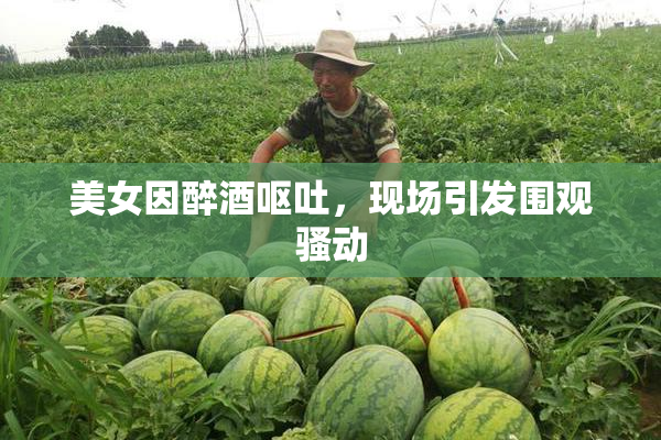 美女因醉酒呕吐，现场引发围观骚动