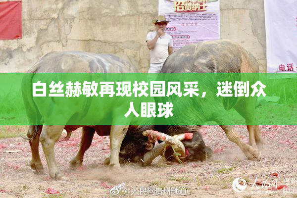 白丝赫敏再现校园风采，迷倒众人眼球