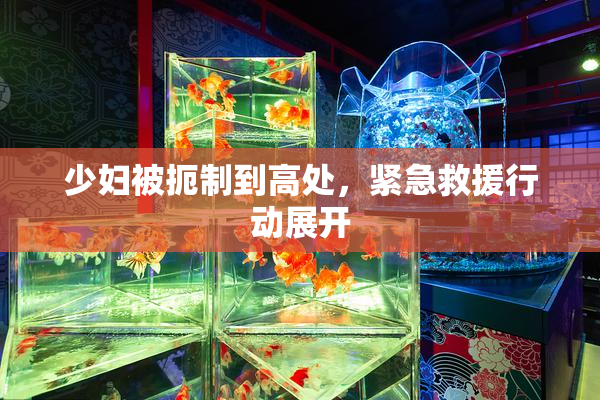 少妇被扼制到高处，紧急救援行动展开