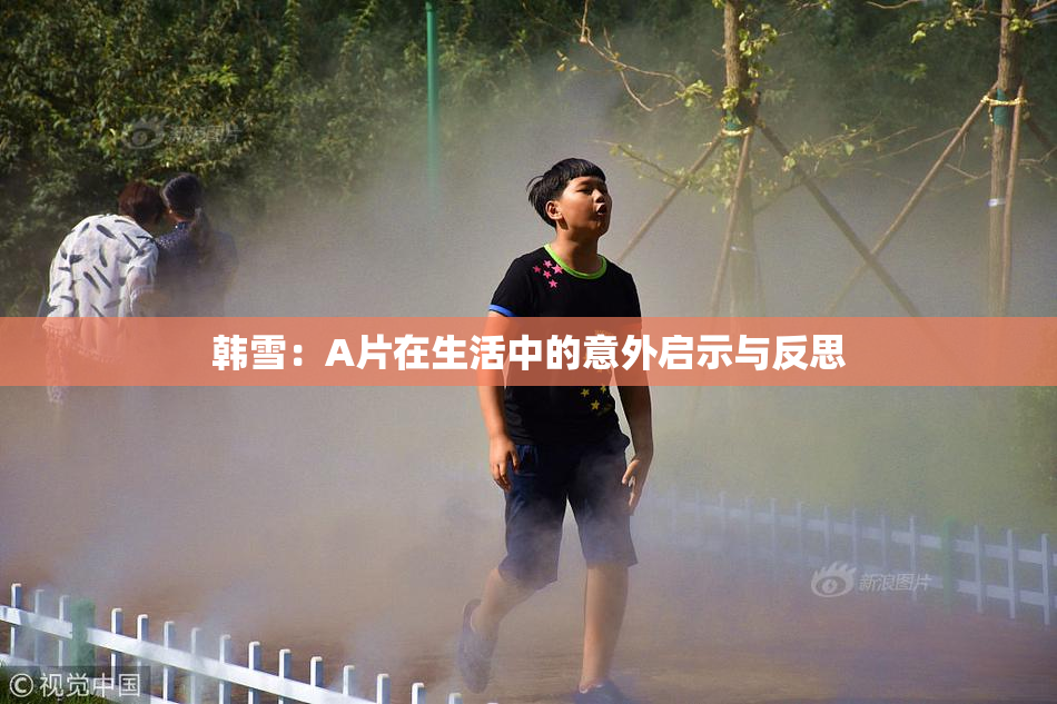 韩雪：A片在生活中的意外启示与反思