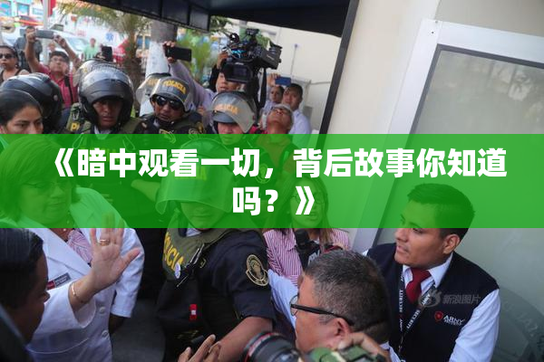 《暗中观看一切，背后故事你知道吗？》