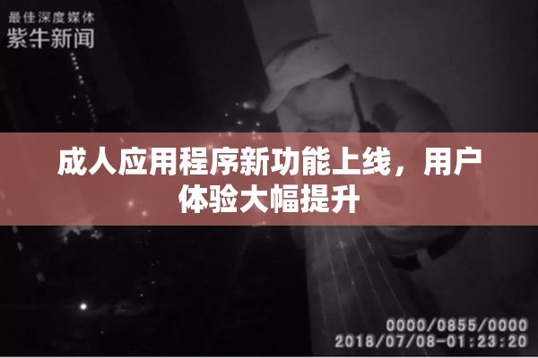 成人应用程序新功能上线，用户体验大幅提升