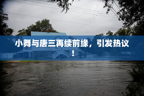 小舞与唐三再续前缘，引发热议！