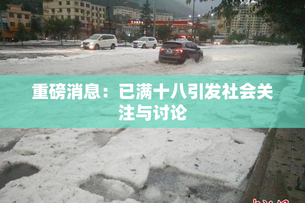 重磅消息：已满十八引发社会关注与讨论