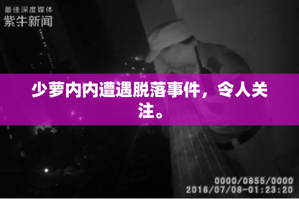 少萝内内遭遇脱落事件，令人关注。