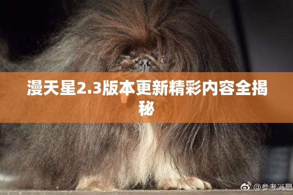 漫天星2.3版本更新精彩内容全揭秘