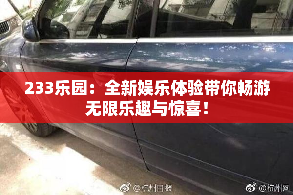 233乐园：全新娱乐体验带你畅游无限乐趣与惊喜！