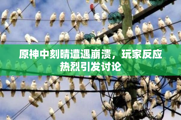 原神中刻晴遭遇崩溃，玩家反应热烈引发讨论