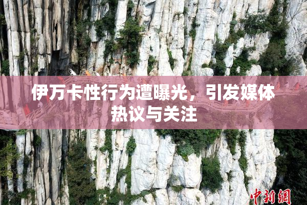 伊万卡性行为遭曝光，引发媒体热议与关注