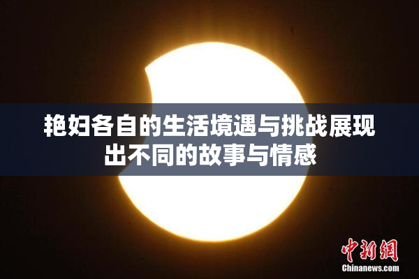 艳妇各自的生活境遇与挑战展现出不同的故事与情感