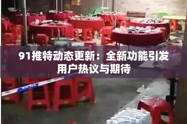 91推特动态更新：全新功能引发用户热议与期待