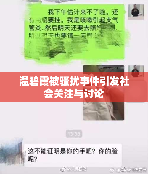 温碧霞被骚扰事件引发社会关注与讨论