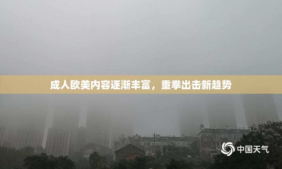 成人欧美内容逐渐丰富，重拳出击新趋势