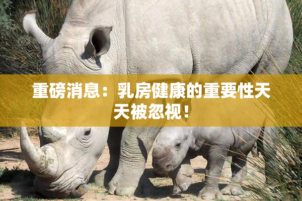 重磅消息：乳房健康的重要性天天被忽视！