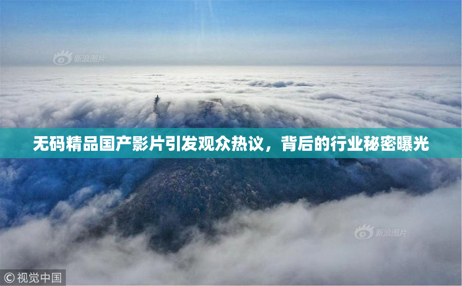 无码精品国产影片引发观众热议，背后的行业秘密曝光