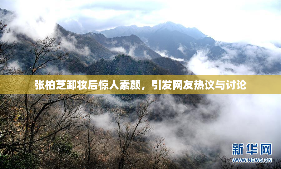 张柏芝卸妆后惊人素颜，引发网友热议与讨论