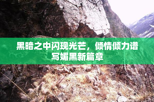 黑暗之中闪现光芒，倾情倾力谱写媚黑新篇章