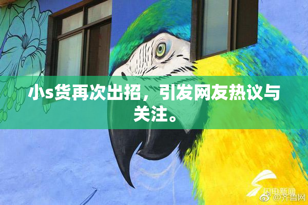 小s货再次出招，引发网友热议与关注。