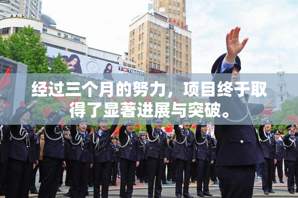 经过三个月的努力，项目终于取得了显著进展与突破。