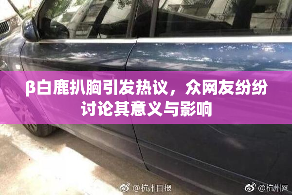 β白鹿扒胸引发热议，众网友纷纷讨论其意义与影响