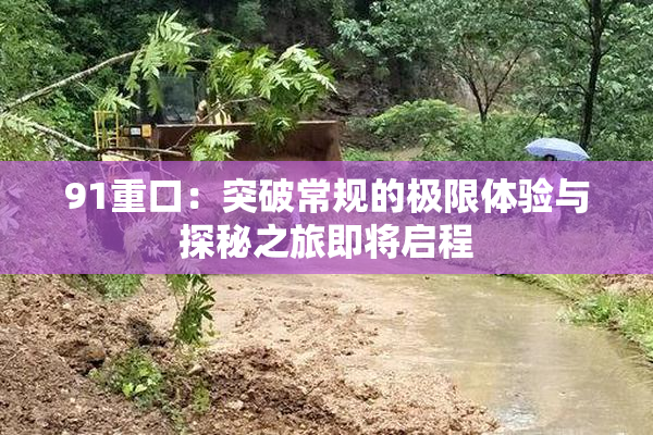91重口：突破常规的极限体验与探秘之旅即将启程