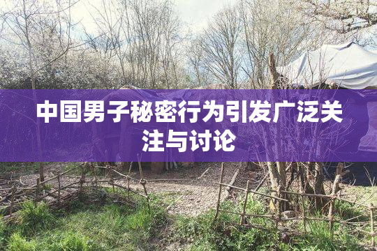 中国男子秘密行为引发广泛关注与讨论