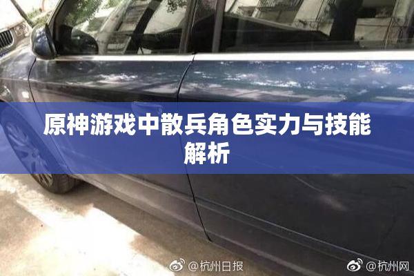 原神游戏中散兵角色实力与技能解析