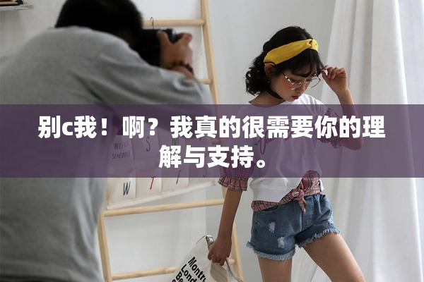 别c我！啊？我真的很需要你的理解与支持。