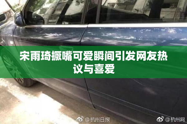 宋雨琦撅嘴可爱瞬间引发网友热议与喜爱