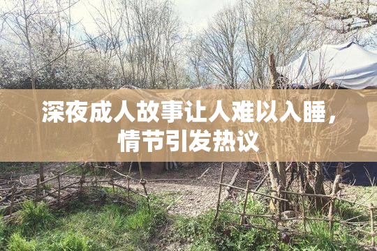深夜成人故事让人难以入睡，情节引发热议