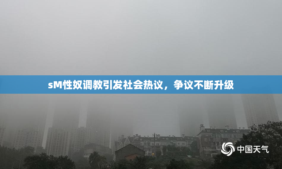 sM性奴调教引发社会热议，争议不断升级
