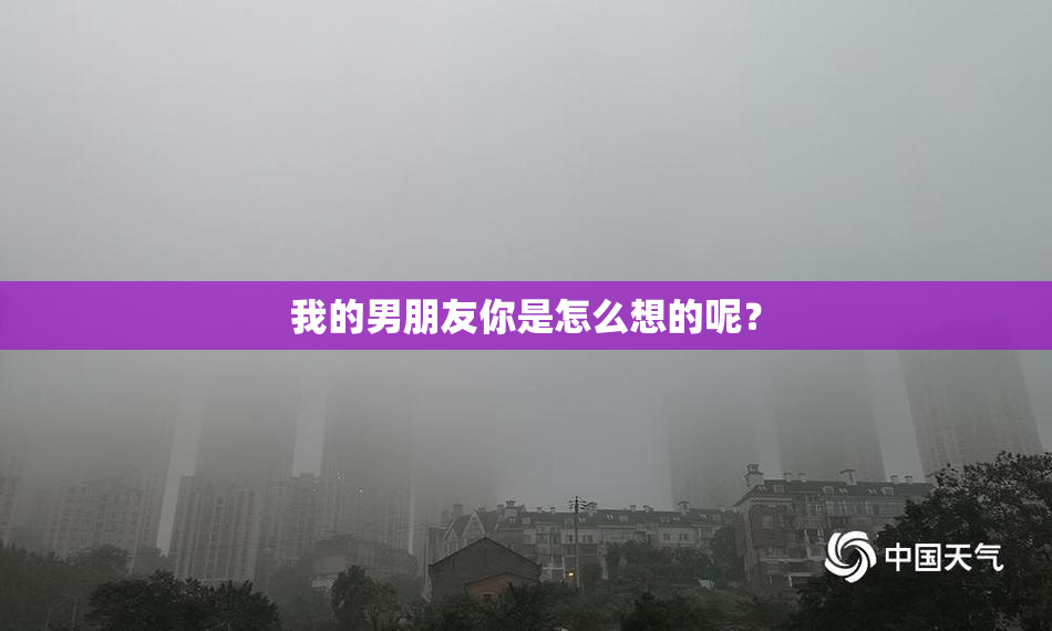 我的男朋友你是怎么想的呢？