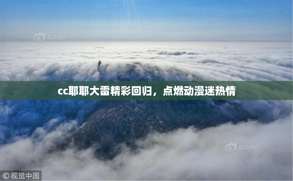 cc耶耶大雷精彩回归，点燃动漫迷热情