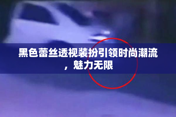 黑色蕾丝透视装扮引领时尚潮流，魅力无限