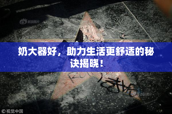 奶大器好，助力生活更舒适的秘诀揭晓！