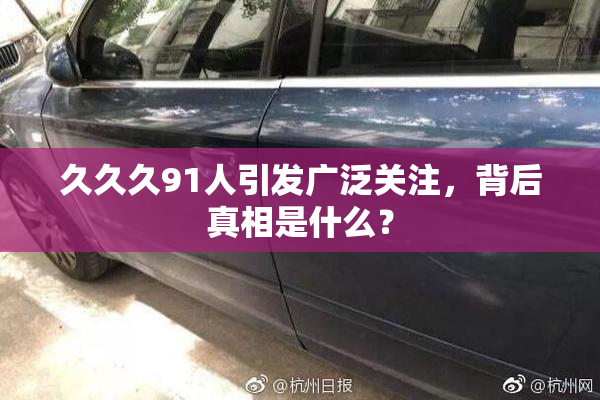 久久久91人引发广泛关注，背后真相是什么？