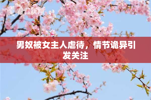男奴被女主人虐待，情节诡异引发关注