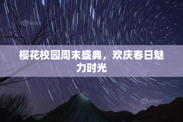 樱花校园周末盛典，欢庆春日魅力时光