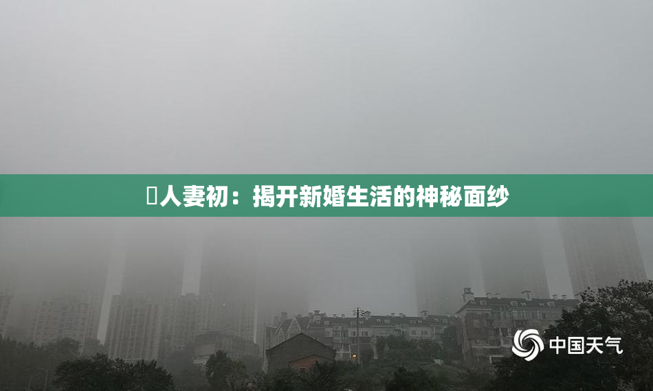巜人妻初：揭开新婚生活的神秘面纱
