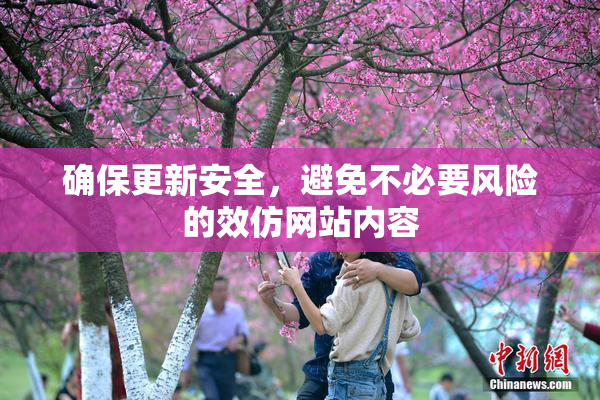 确保更新安全，避免不必要风险的效仿网站内容