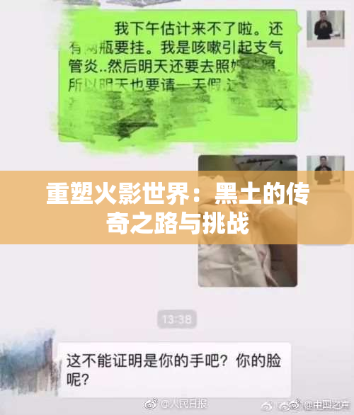 重塑火影世界：黑土的传奇之路与挑战