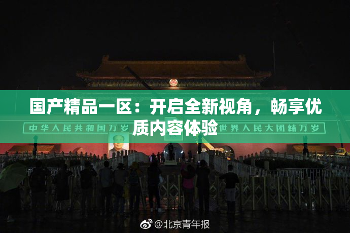 国产精品一区：开启全新视角，畅享优质内容体验