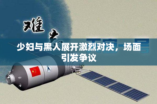 少妇与黑人展开激烈对决，场面引发争议