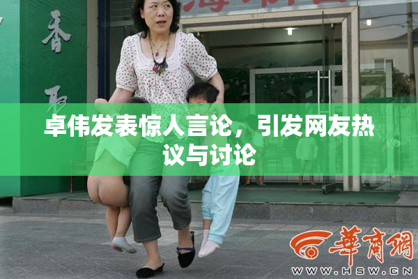 卓伟发表惊人言论，引发网友热议与讨论